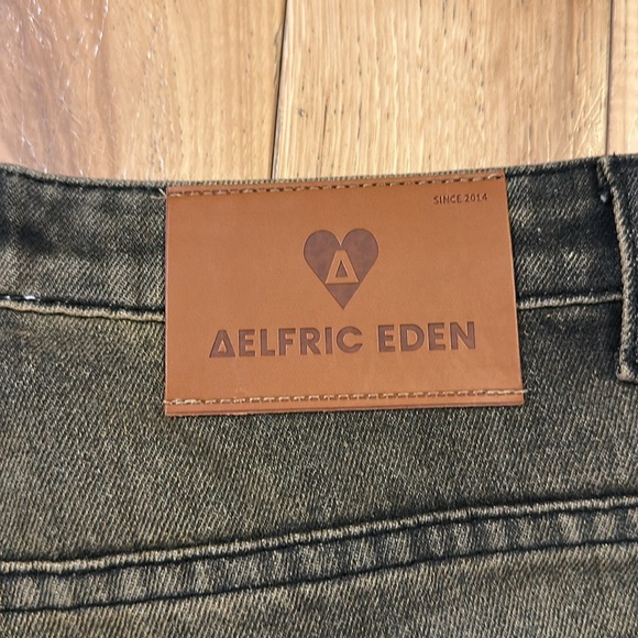 AELFRIC EDEN MULTI DISTRESSED JORTS - Picture 4 of 5